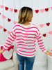 Smitten In Stripes Sweater