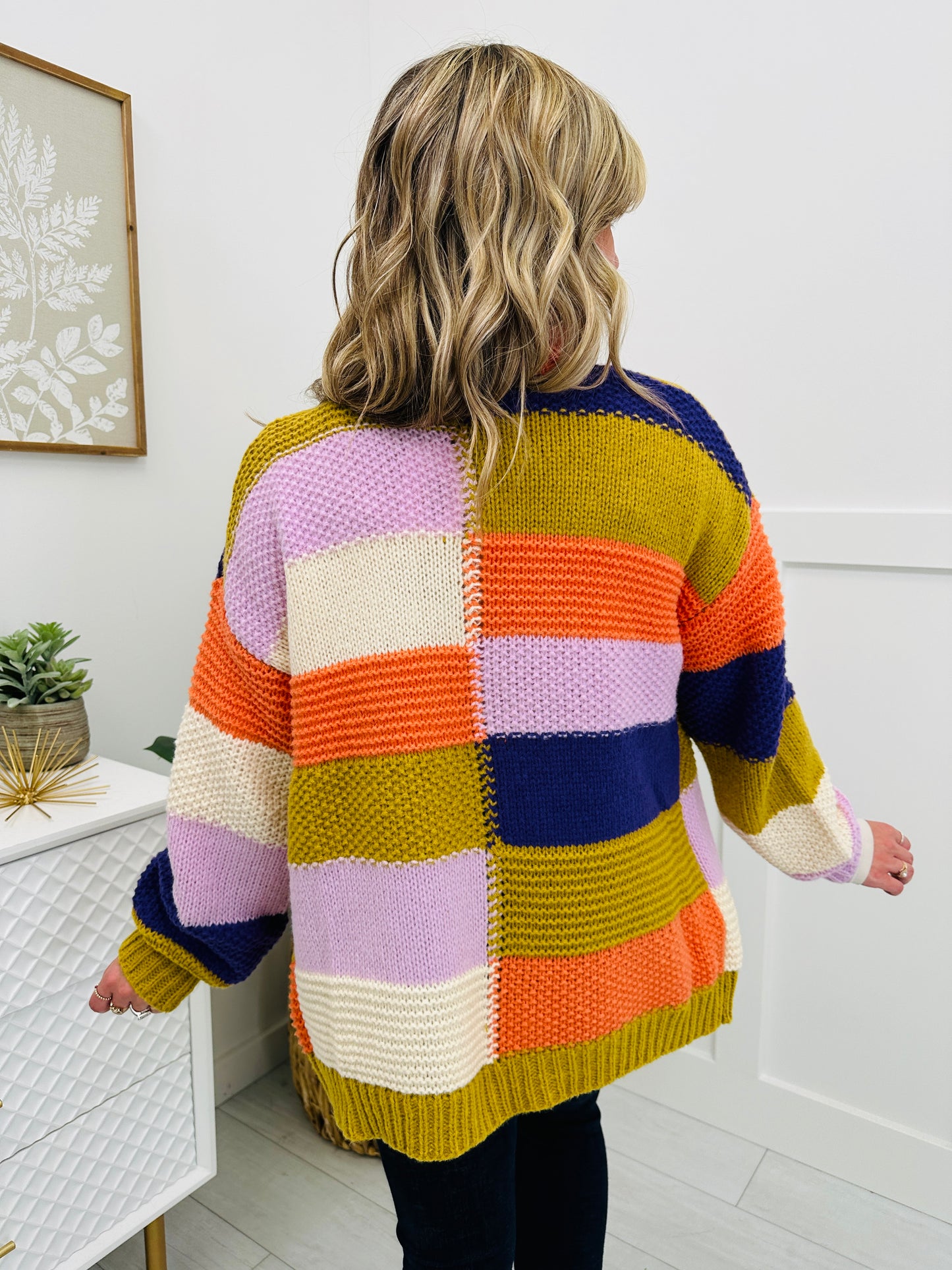 Falling for Patchwork Cardigan