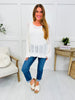 The Last Light Top In Ivory