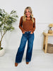 With You In Mind Wide Leg Tummy Control Jeans in Four Inseams