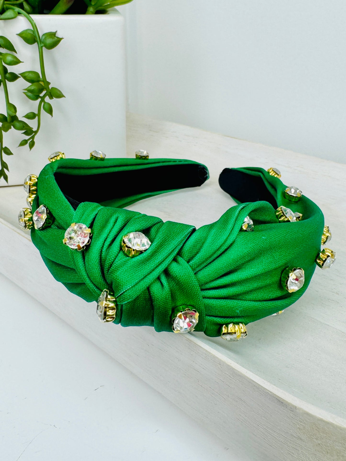 Shamrock Sparkle Green Headband