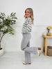 Grey Goals Tummy Control Wide Leg Jeans In Multiple Inseams