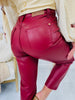 Judy Blue Flawless Finish Tummy Control Faux Leather Pants
