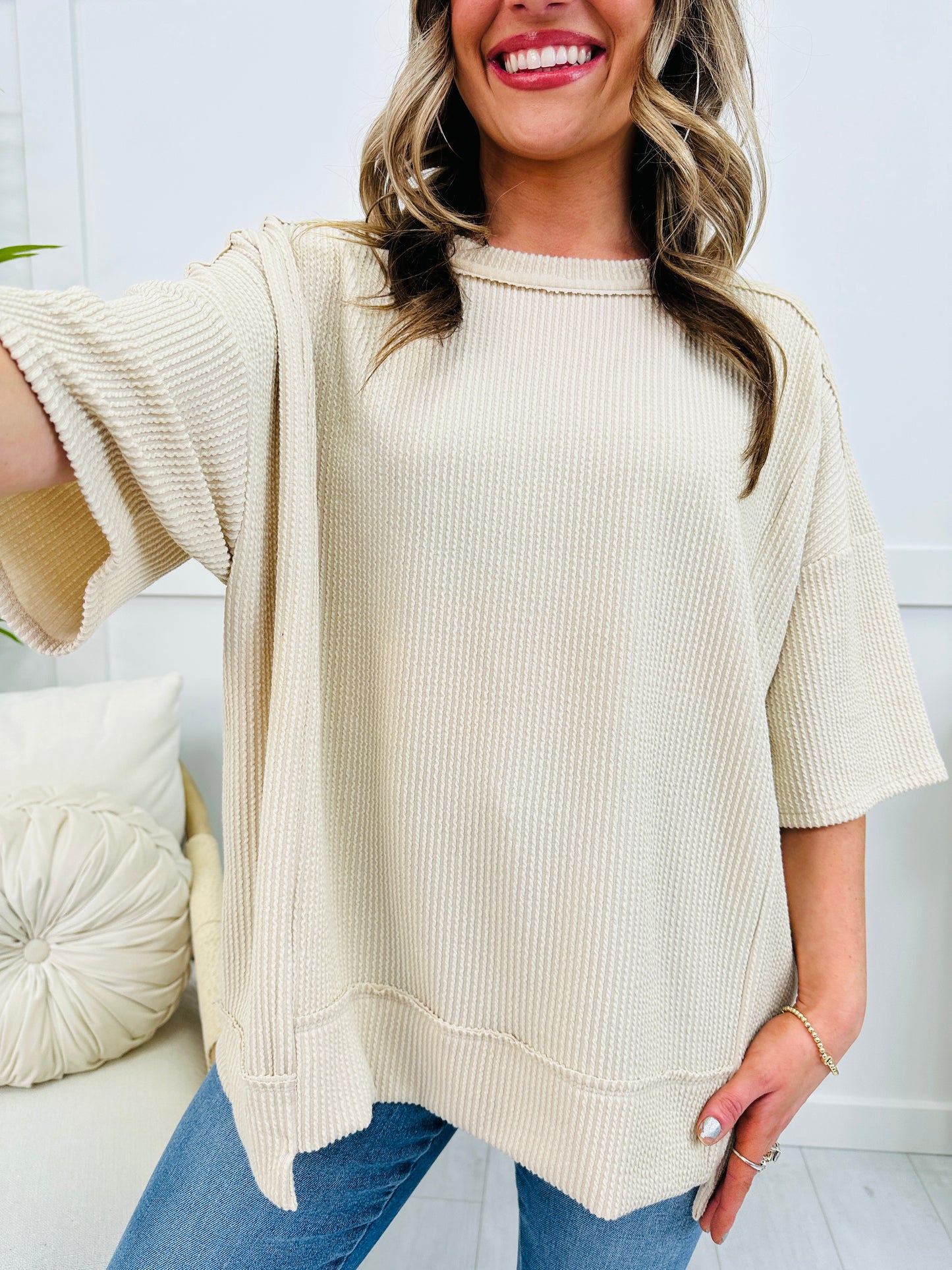 REG/CURVY Easy Living Pullover- Multiple Colors!