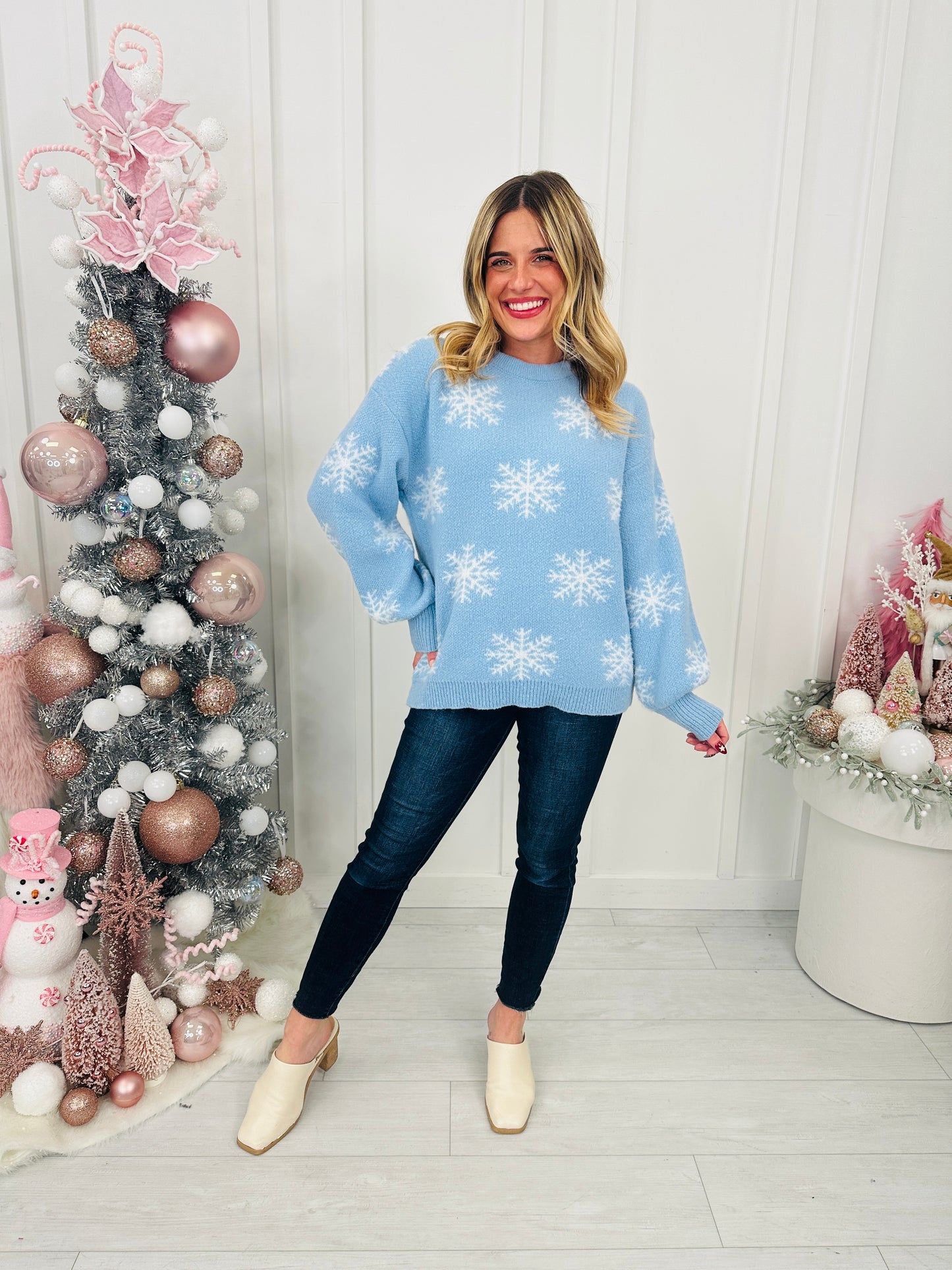 Flurries Of Fun Sweater