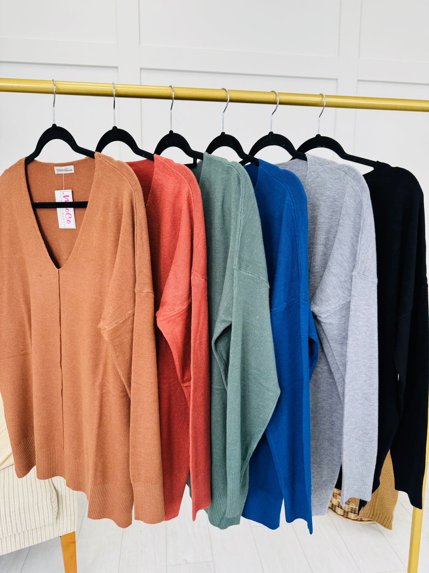 Fall Feels Sweater- Multiple Colors!