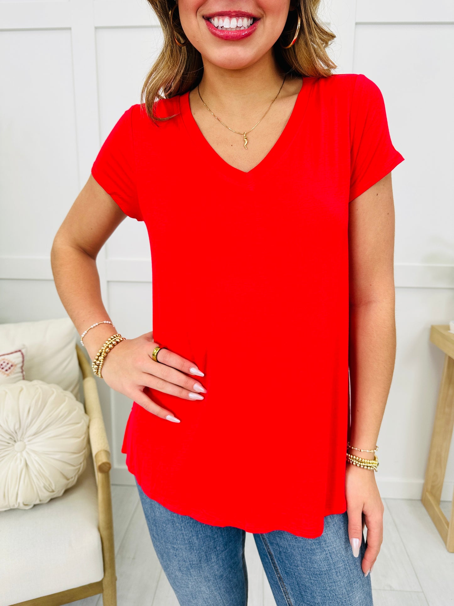 DOORBUSTER! Soft Simplicity Top- Multiple Colors!