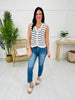 Stripes With A Twist Tank Top