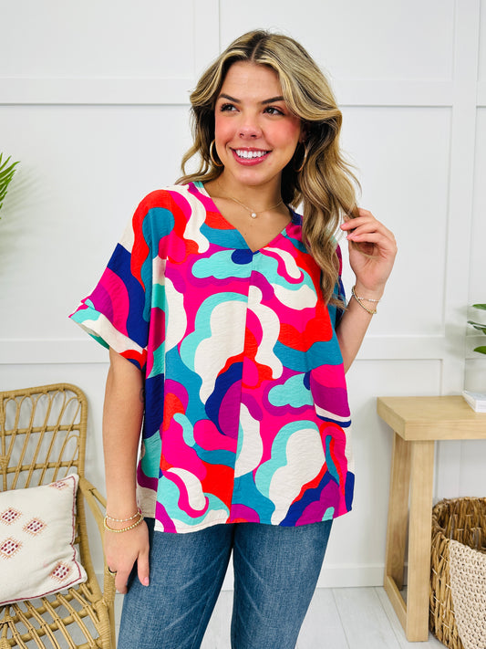 Retro Radiance Top