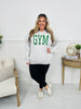 Gym and Bed Reversible Graphic Crewneck Sweatshirt