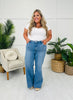 Lovervet Swept Away Palazzo Jeans