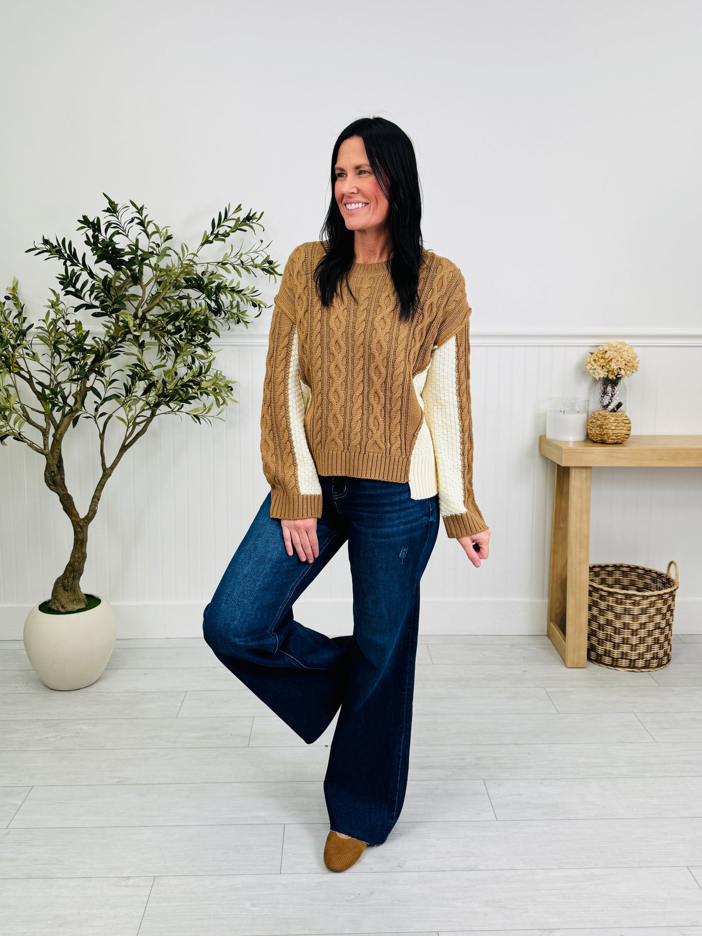 Under Control Wide Leg Tummy Control Jeans