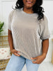 DOORBUSTER! Stripe Things First Top- Multiple Colors!