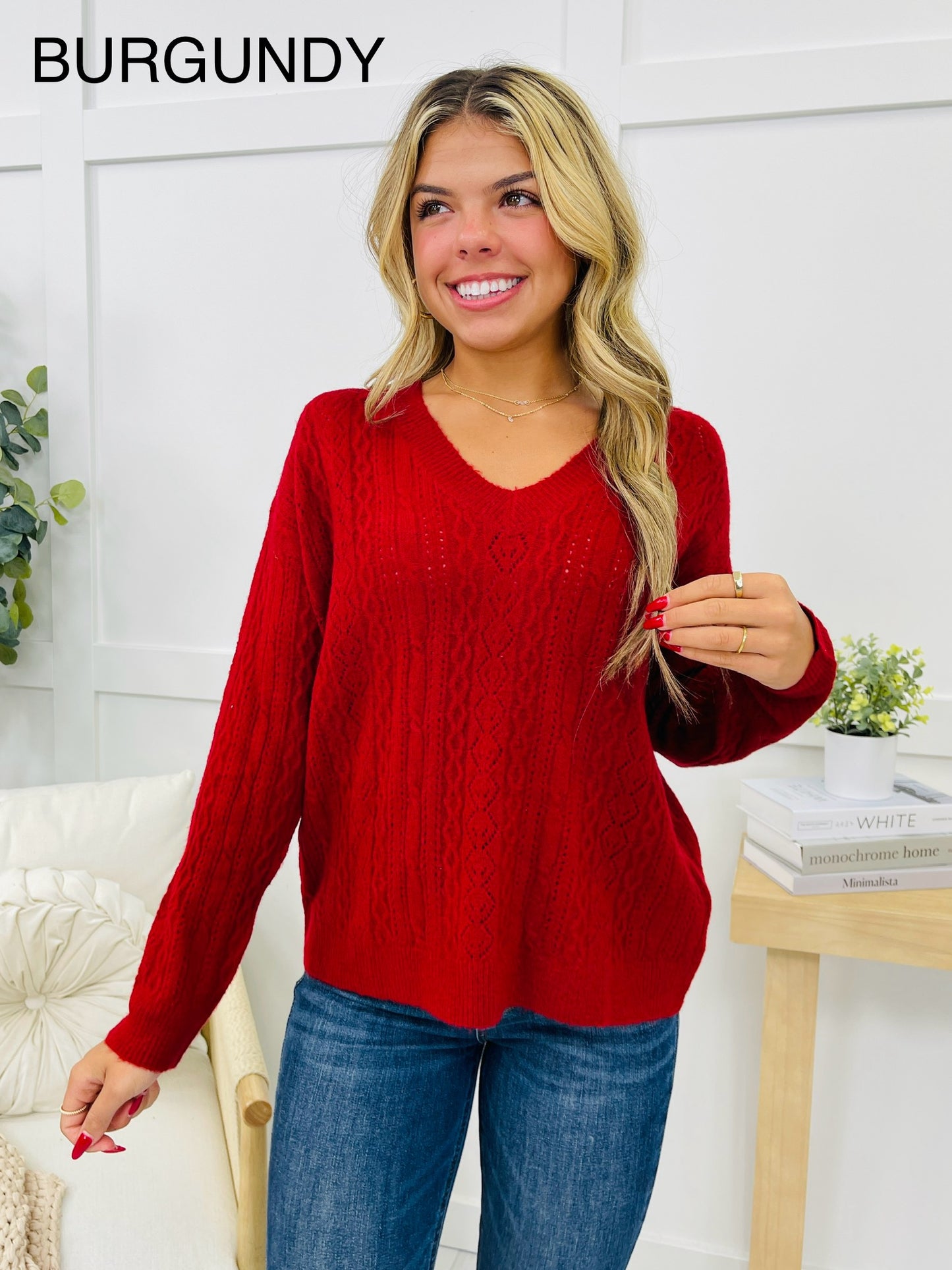 Toasty Haven Sweater- Multiple Colors!