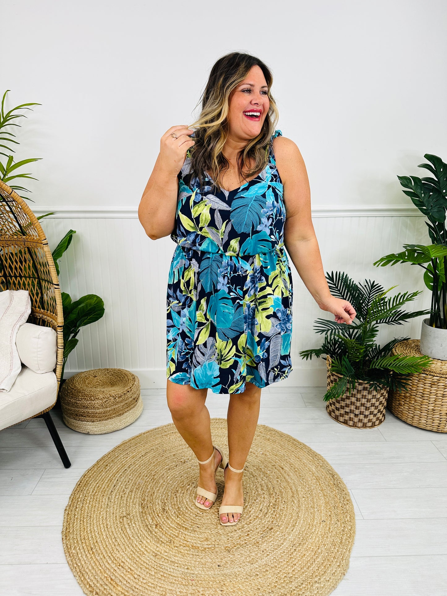 Step Into Tropics Dress