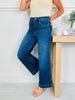 Judy Blue Set The Standard Tummy Control Ankle Wide Jeans