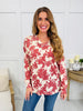 Crimson Garden Top