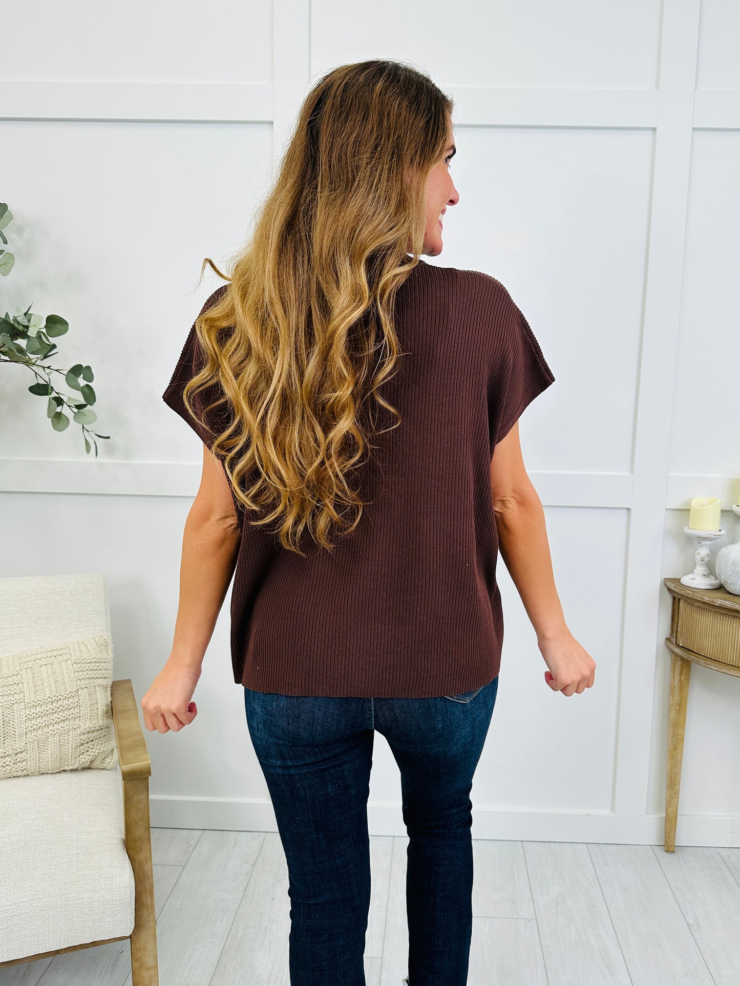 Roses In The Rearview Top In Multiple Colors