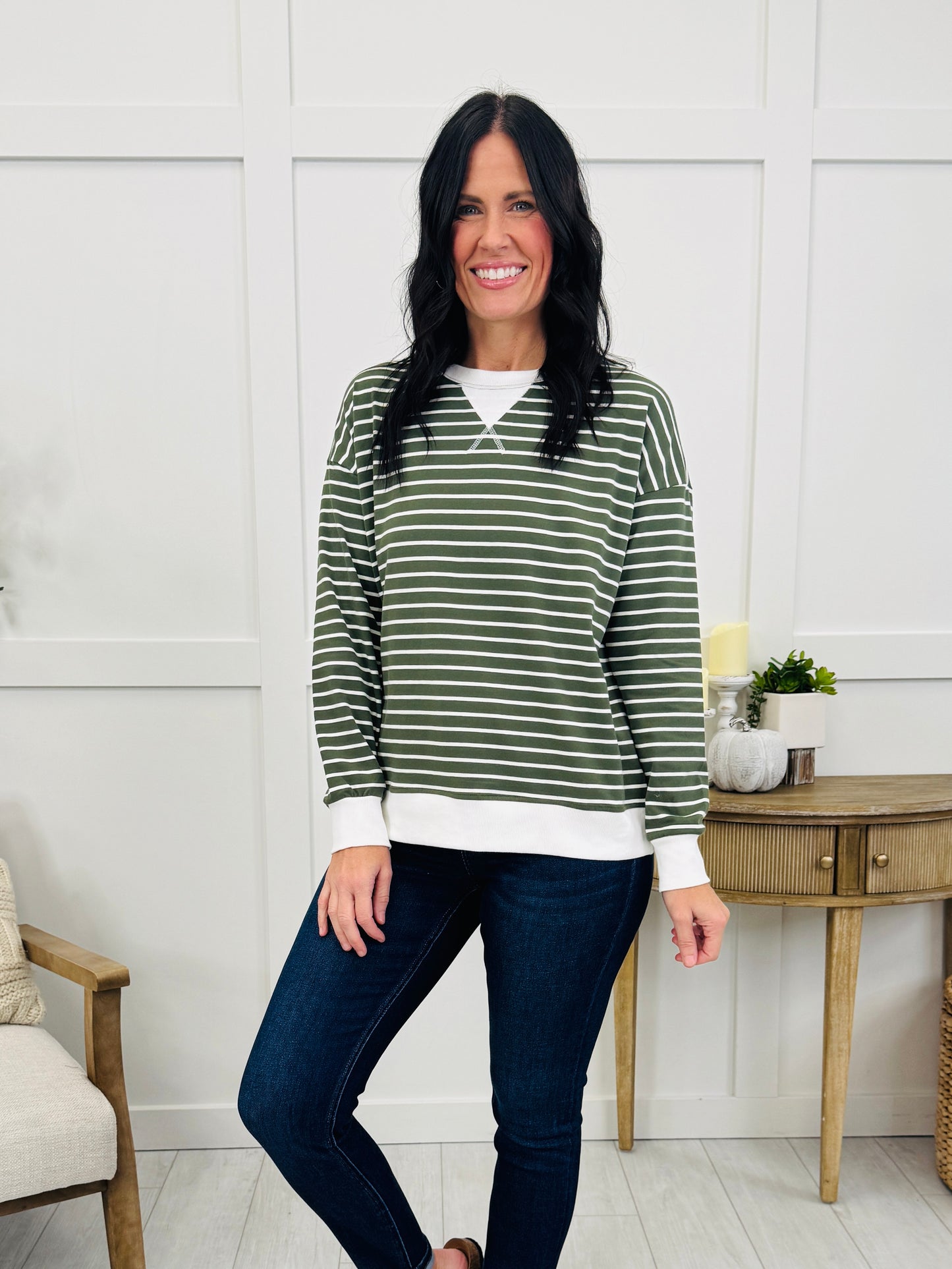 The Classic Stripe Top In Multiple Colors