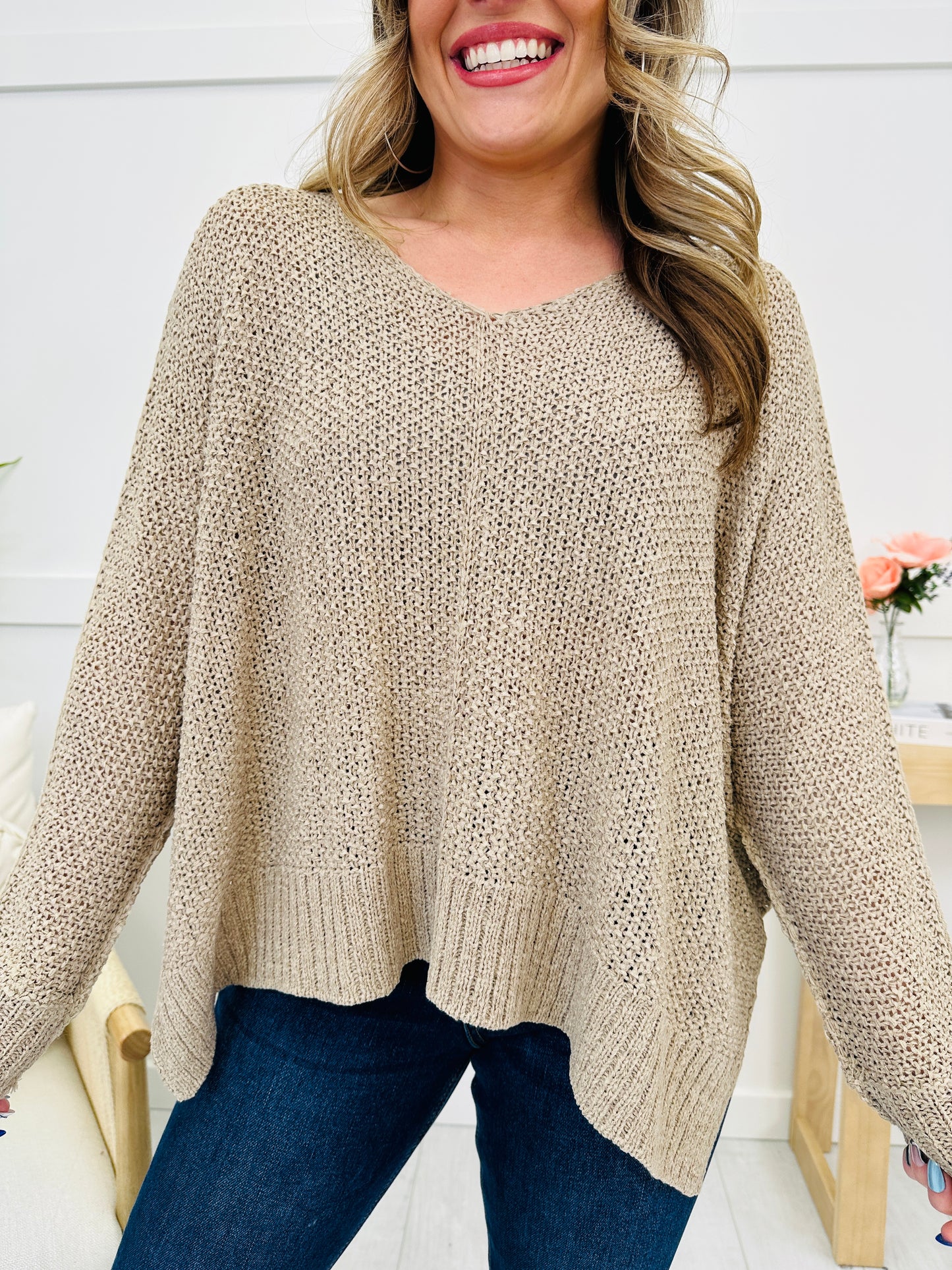 DOORBUSTER! The Toasty Touch Sweater- Multiple Colors!