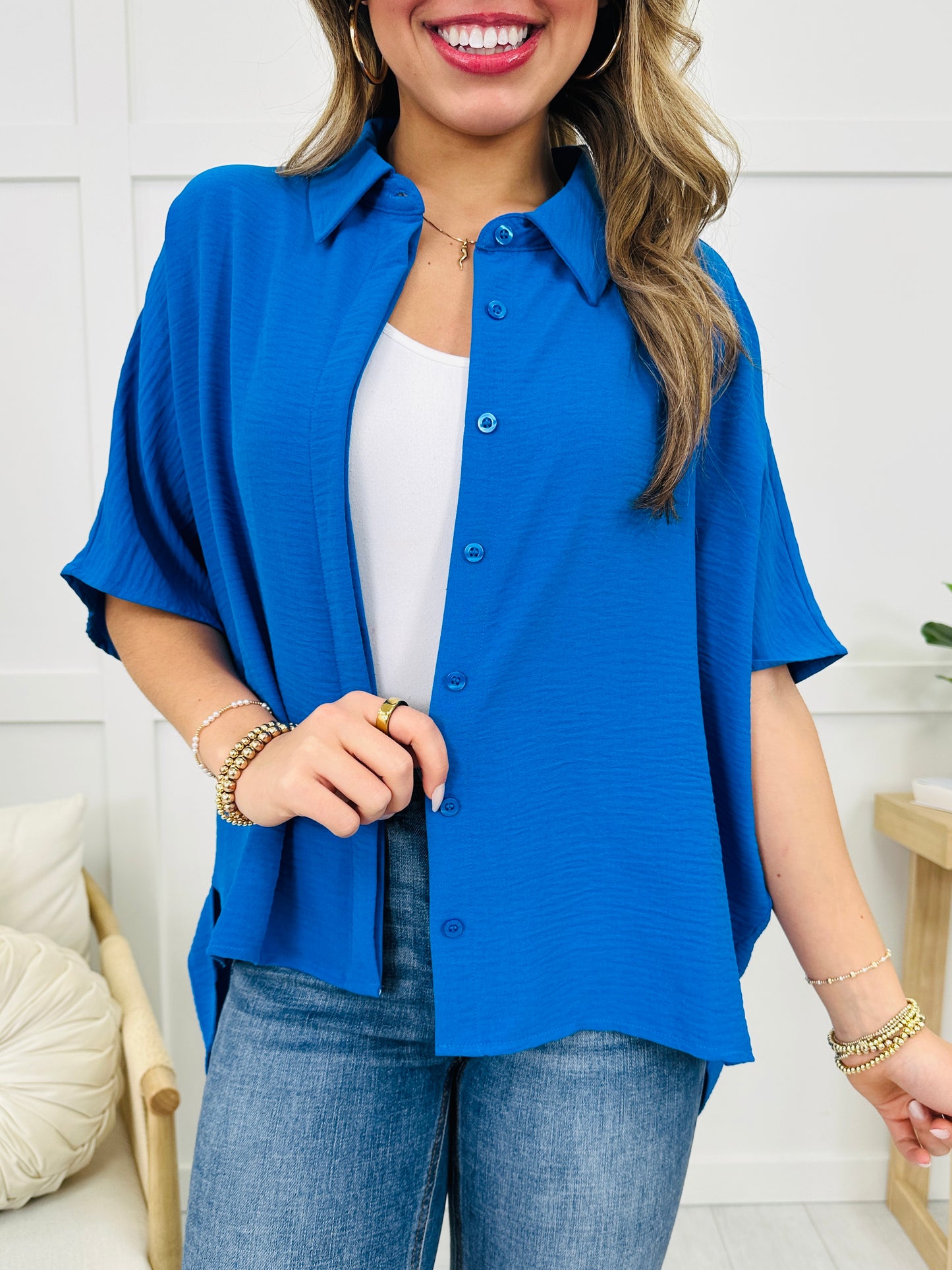 DOORBUSTER! Simplified Style Top- Multiple Colors!