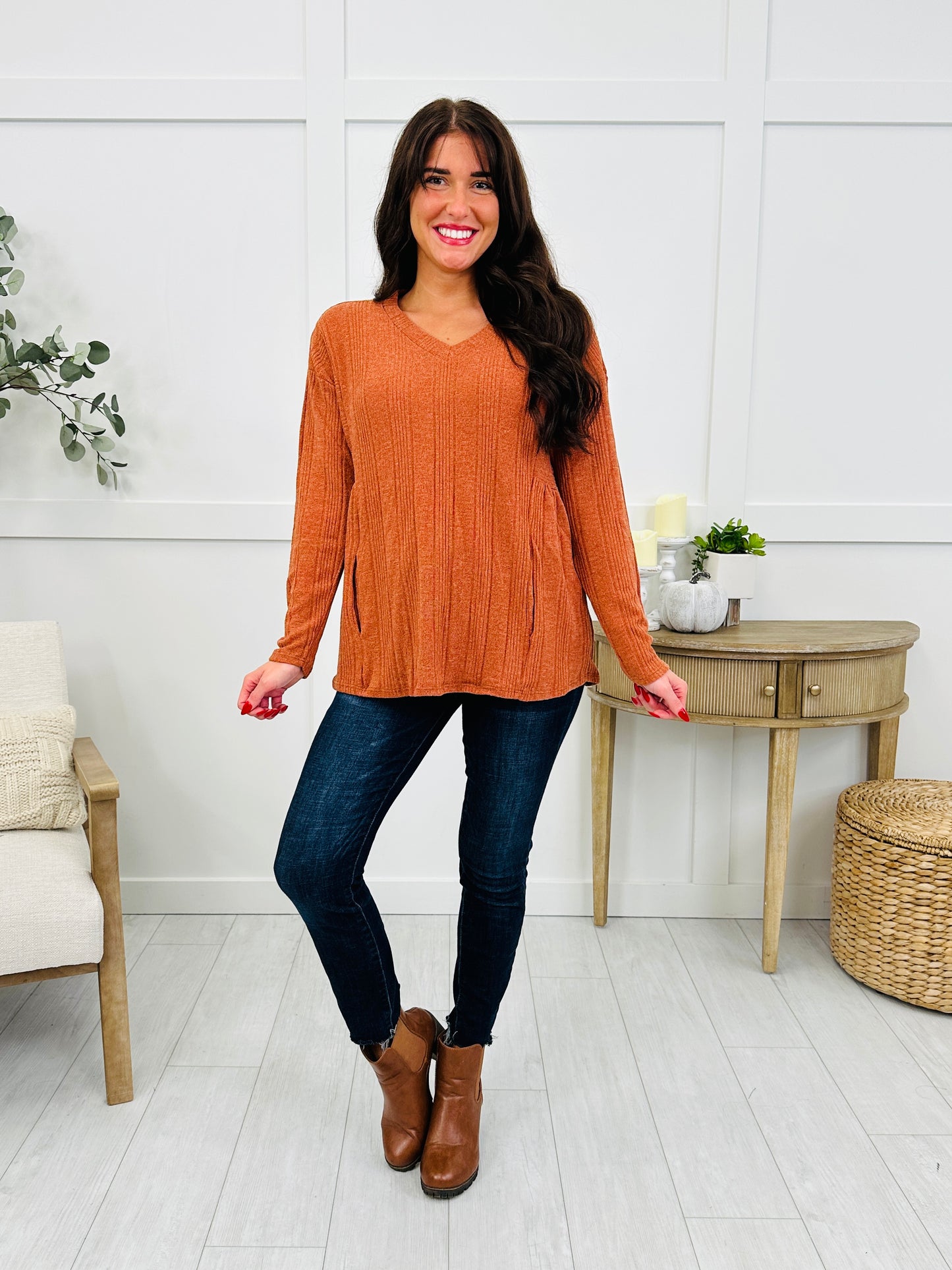 The Laid Back Love Top In Multiple Colors