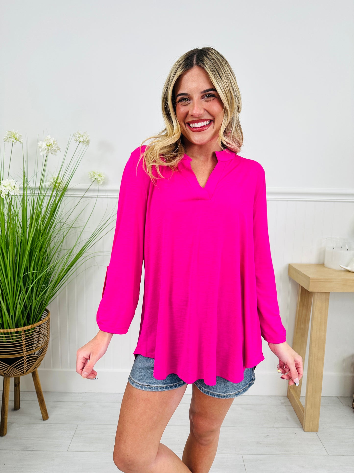 Ready on Repeat Top In Multiple Colors