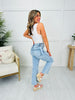 Can't Crop The Feeling MOCO Exclusive Tummy Control Cropped Wide Leg Jeans