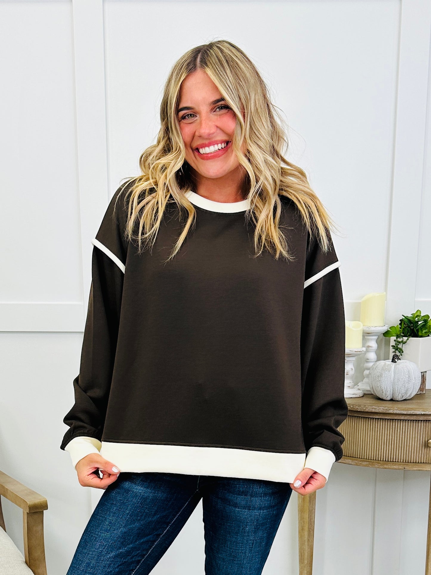 Casual Crush Sweatshirt In Multiple Colors