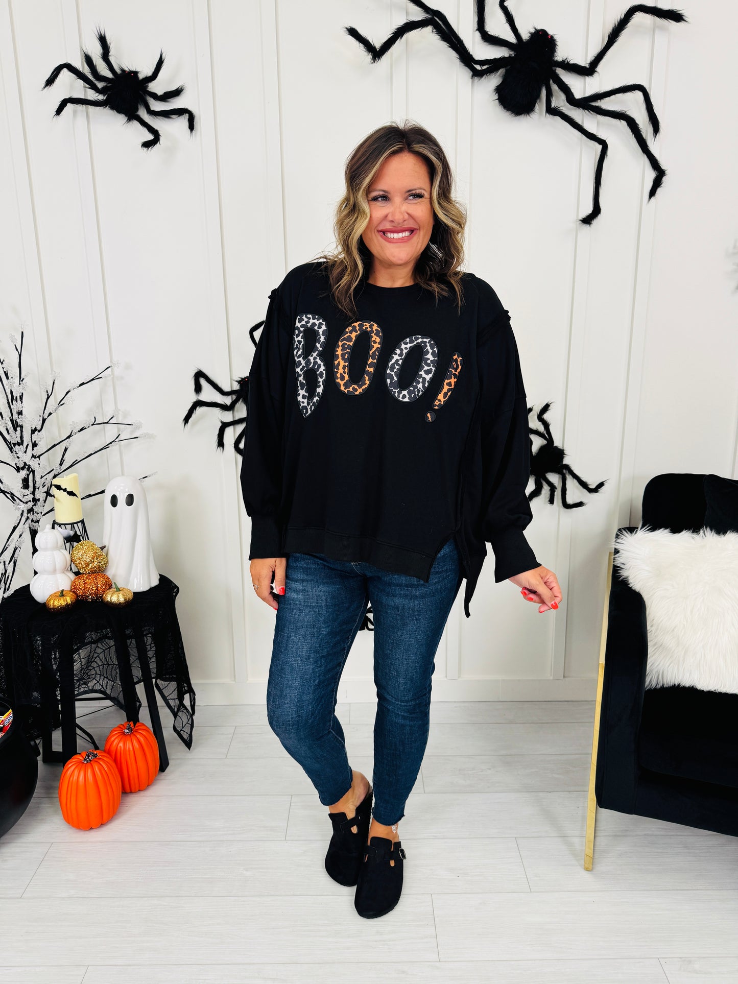 Boo In Style Pullover