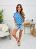 Spotacular Style Top In Blue