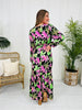 Tropical Tease Dress in Black