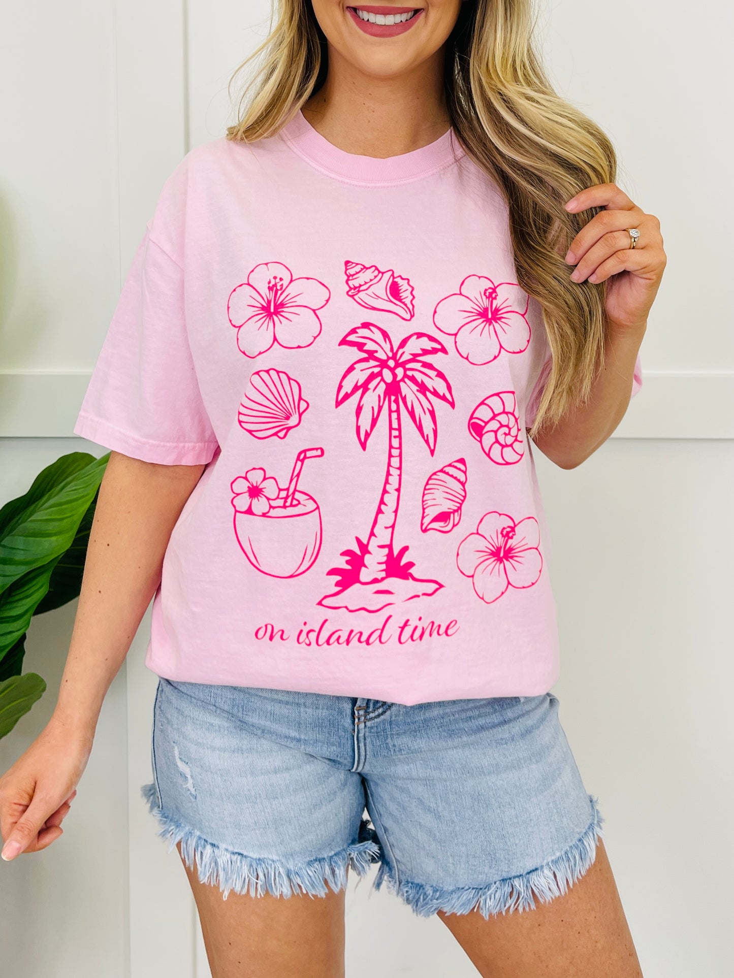 On Island Time Graphic Tee
