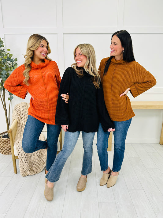 Bundled Bliss Sweater- Multiple Colors!