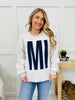 Michigan Reversible MI Graphic Crewneck Sweatshirt