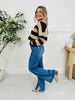 Side Note Tummy Control Wide Leg Jeans