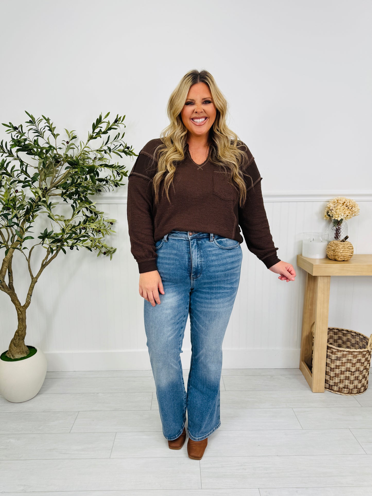 Judy Blue Easy Going Tummy Control Bootcut Jeans In Multiple Inseams