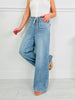 Judy Blue Featherweight Flow Palazzo Jeans