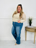 Go Into Detail Tummy Control Wide Leg Jeans
