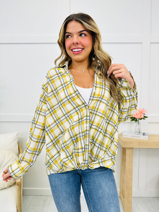 Bright Beginnings Top In Mustard