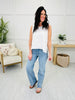 Wear Everywhere Wide Leg Tummy Control MOCO Exclusive Jeans