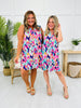 Palms And Plans Dress in Cocoa Beach Print