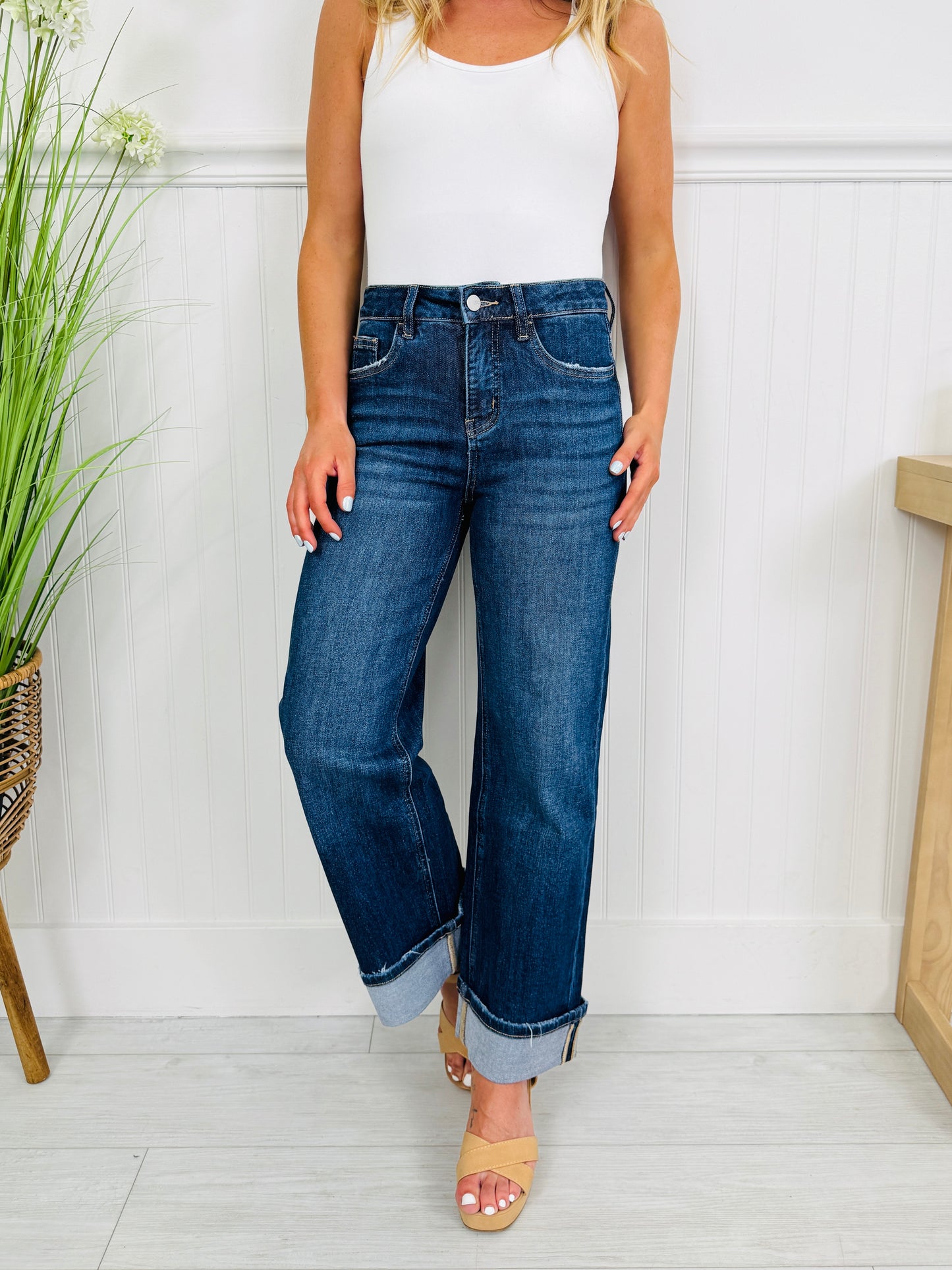 Crop Of The Season Tummy Control Straight Jeans