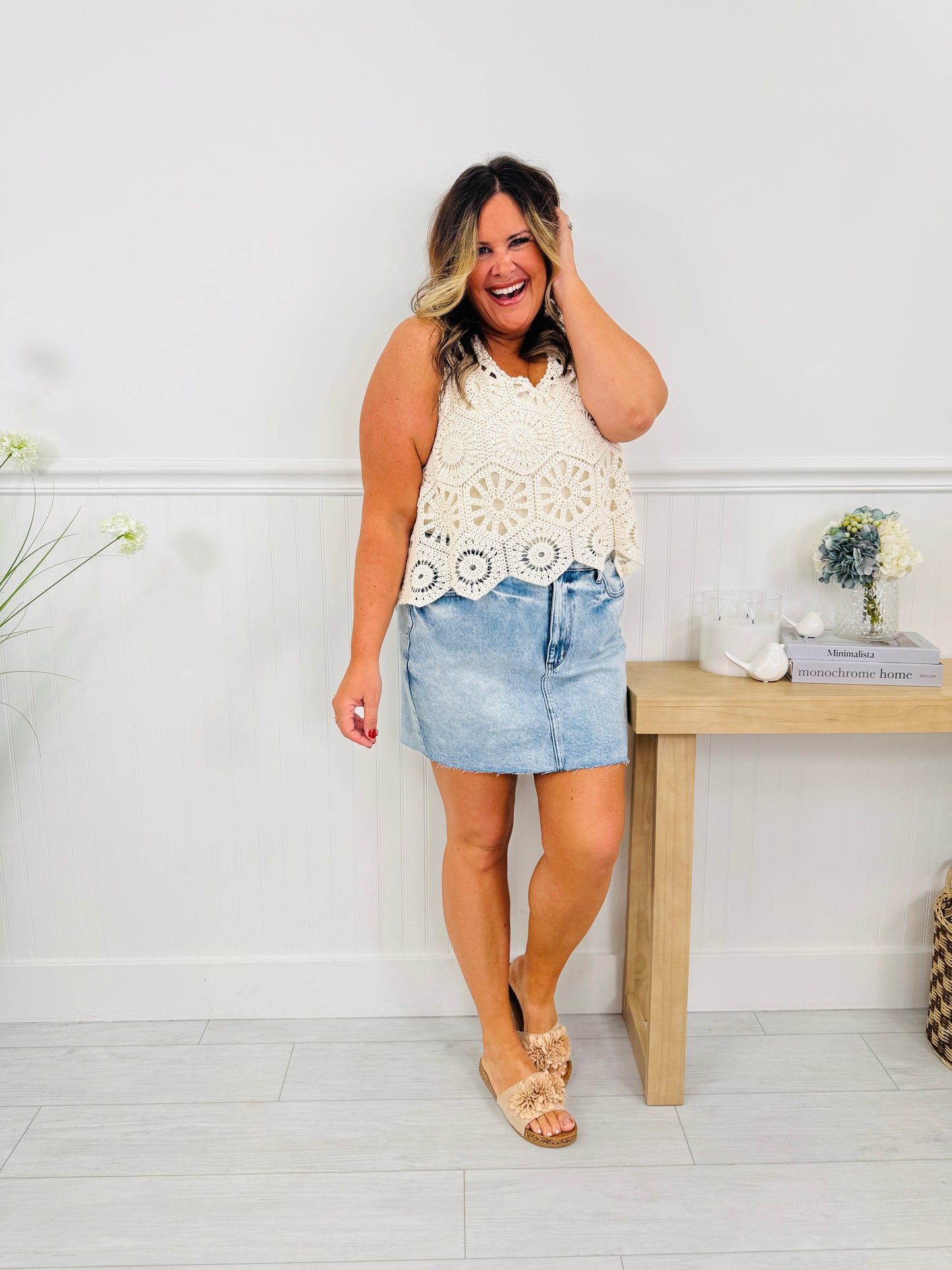Judy Blue The Magic Touch Skirt