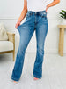 Judy Blue Something To See Side Slit Bootcut Jeans