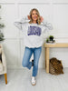 Louisiana Reversible LA Graphic Crewneck Sweatshirt