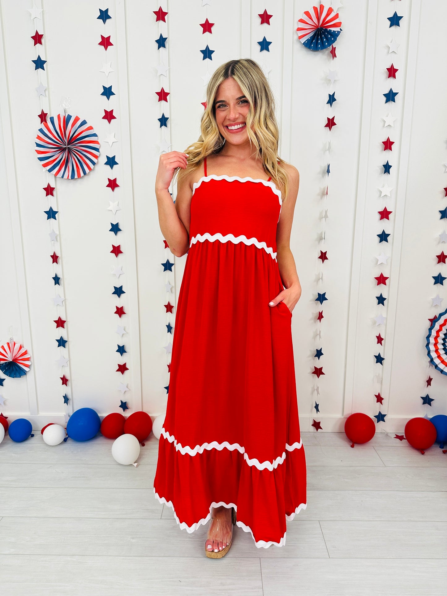 Firework Finale Maxi Dress in Multiple Colors