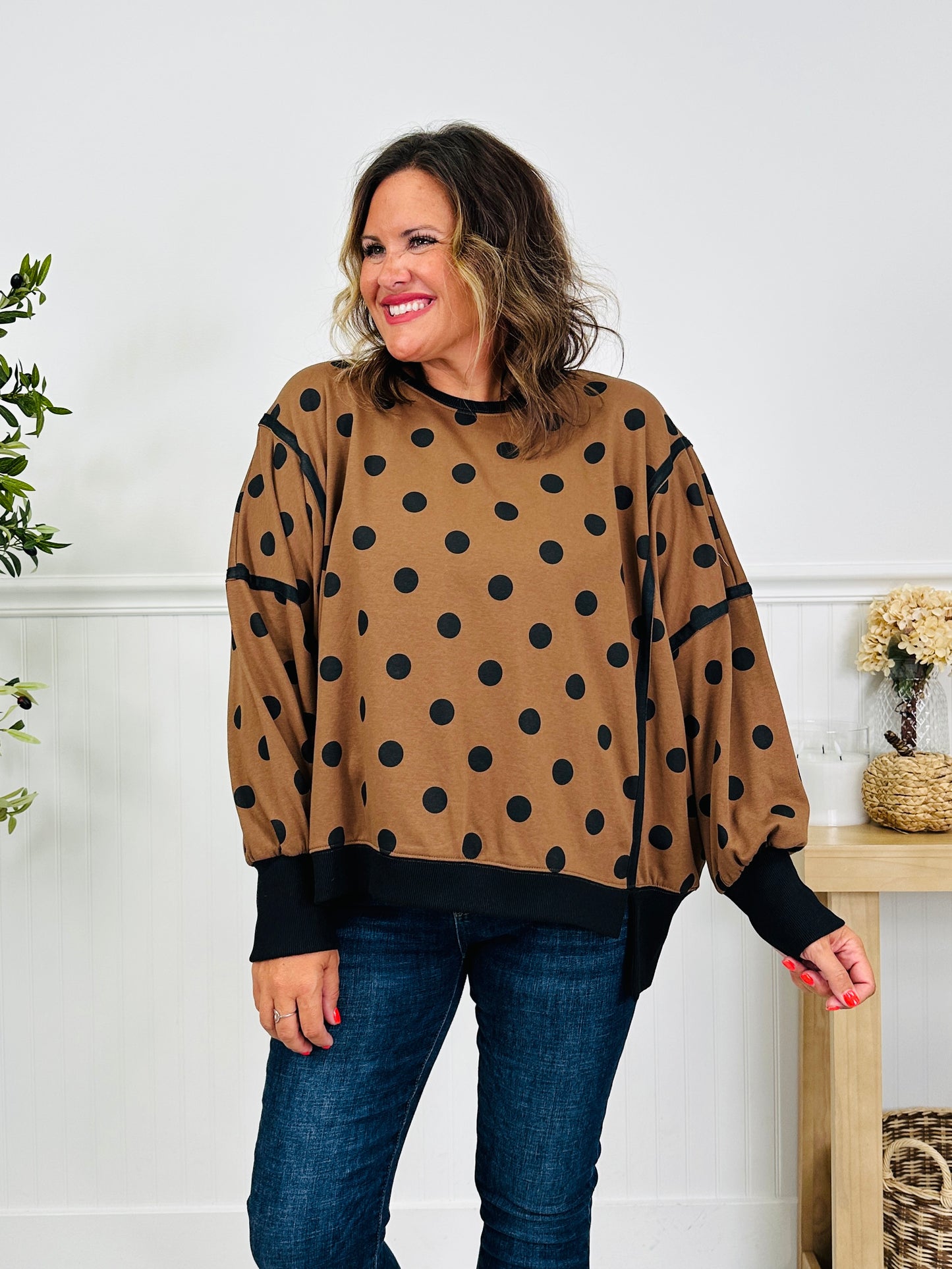 Connect The Dots Top In Multiple Colors