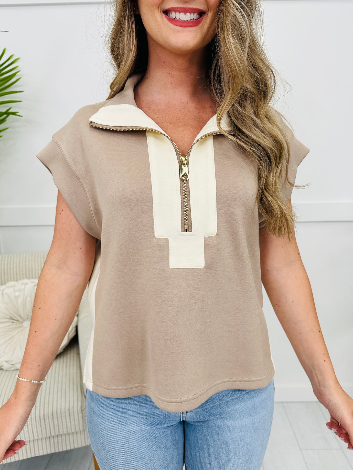 Zip To Relax Pullover