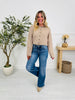 Just Four You Tummy Control Wide Leg Jeans in Four Inseams